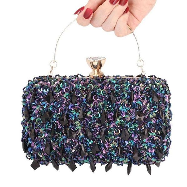 evening bags luxury sequin beaded crystal clutch for women party purse bridal handbags ladies chain shoulder b367
evening bags luxury sequin beaded crystal clutch for women party purse bridal handbags ladies chain shoulder b367