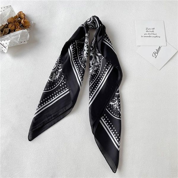 scarves 2021 hair wrap satin silk shawl square scarf for women headband foulard hijab print headscarf elegant neckerchief female bandana, Blue;gray
scarves 2021 hair wrap satin silk shawl square scarf for women headband foulard hijab print headscarf elegant neckerchief female bandana, Blue;gray