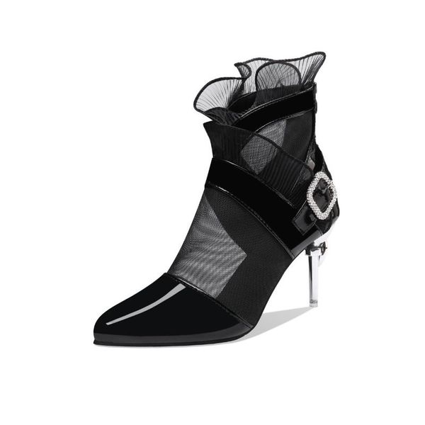 dress shoes high heel sandals women pumps super breathable ankle boots woman professional single ladies 2021, Black
dress shoes high heel sandals women pumps super breathable ankle boots woman professional single ladies 2021, Black