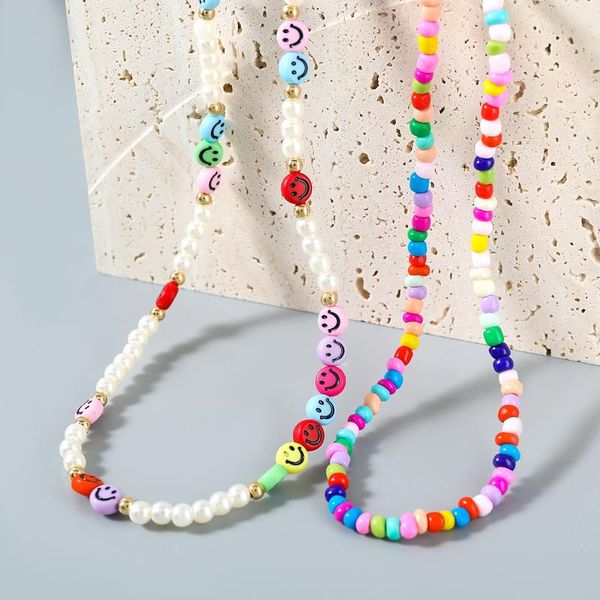 chokers exaggerated personality colorful acrylic beaded imitation pearl face geometric round double layer necklace for women jewelry, Golden;silver
chokers exaggerated personality colorful acrylic beaded imitation pearl face geometric round double layer necklace for women jewelry, Golden;silver