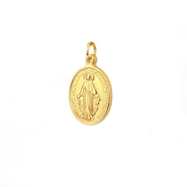 pendant necklaces 100% stainless steel gold color virgin mary medal charms for women cross medallion medallas religiosas wholesale 10pcs, Silver
pendant necklaces 100% stainless steel gold color virgin mary medal charms for women cross medallion medallas religiosas wholesale 10pcs, Silver
