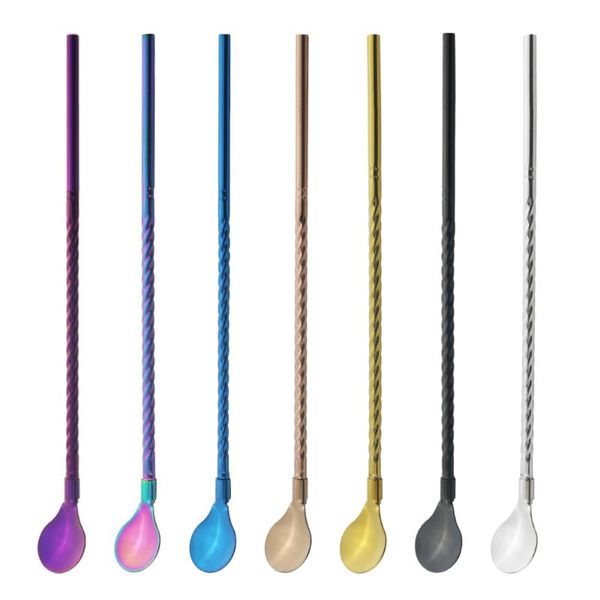 drinking straws 18/10 stainless steel straight straw reusable long spoon multicolor tea scoop bar cocktail coffee stirring
drinking straws 18/10 stainless steel straight straw reusable long spoon multicolor tea scoop bar cocktail coffee stirring