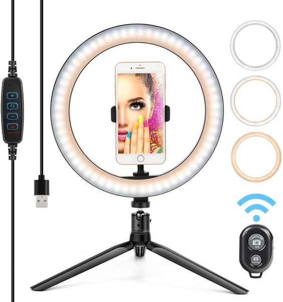 10.2 inch ring light with stand rovled camera selfie bluetooth remote control for tripod phone holder video pgraphy
10.2 inch ring light with stand rovled camera selfie bluetooth remote control for tripod phone holder video pgraphy