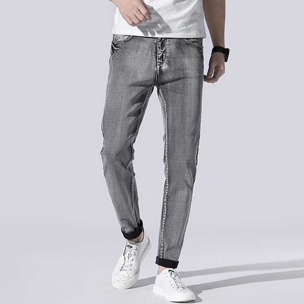 vintage fashion designer men jeans slim fit retro gray elastic cotton casual korean style big size stretch denim pants, Blue
vintage fashion designer men jeans slim fit retro gray elastic cotton casual korean style big size stretch denim pants, Blue