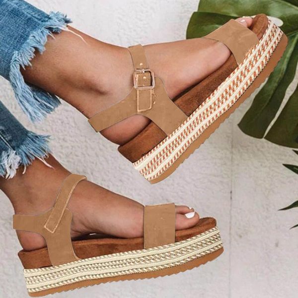 sandals summer fashion women's wedge shoes buckle strap outdoor ladies open toe vintage gladiator sandalias, Black
sandals summer fashion women's wedge shoes buckle strap outdoor ladies open toe vintage gladiator sandalias, Black