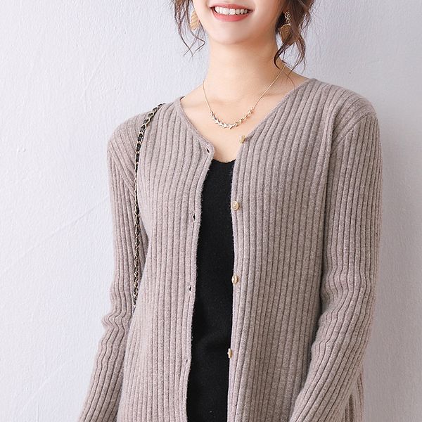2021 100% wool cardigans for women spring fashion jackets v-neck long sleeve jumpers female woolen clothes pdqx, White;black
2021 100% wool cardigans for women spring fashion jackets v-neck long sleeve jumpers female woolen clothes pdqx, White;black