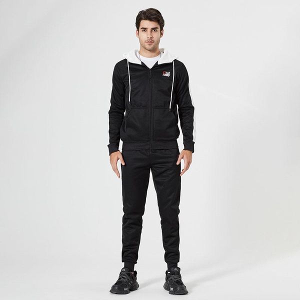 men's tracksuits two pieces set fashion hooded sweatshirts sportswear men tracksuit hoodie autumn causal clothes hoodies+pants sets, Gray
men's tracksuits two pieces set fashion hooded sweatshirts sportswear men tracksuit hoodie autumn causal clothes hoodies+pants sets, Gray