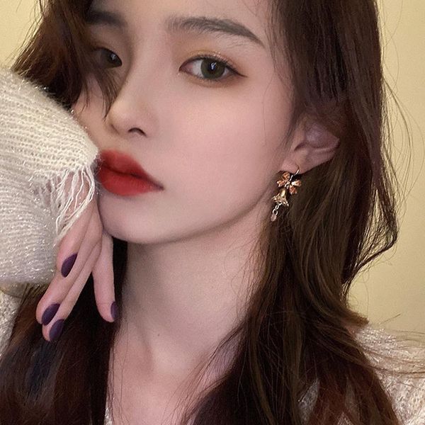 dangle & chandelier bowknot super fairy bell earrings for women simple and exquisite personality rhinestone fashion jewelry, Silver
dangle & chandelier bowknot super fairy bell earrings for women simple and exquisite personality rhinestone fashion jewelry, Silver