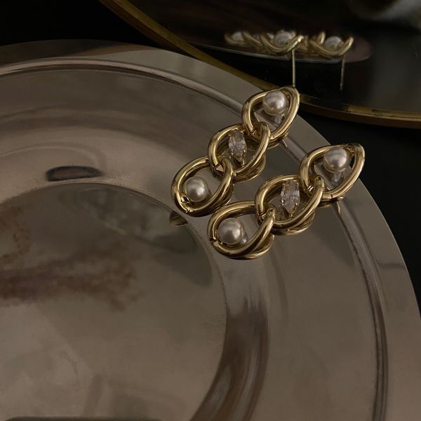 190 chain earrings female temperament earrings new earrings personality design female e17-6, Silver
190 chain earrings female temperament earrings new earrings personality design female e17-6, Silver