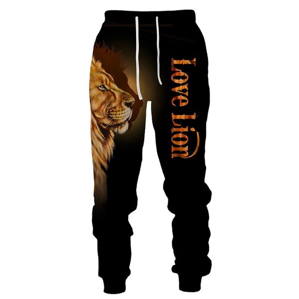 men's pants cool 3d roaring lion printed suits fashion mens casual sweatpants, Black
men's pants cool 3d roaring lion printed suits fashion mens casual sweatpants, Black