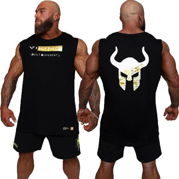 men' tank gym bodybuilding men fitness training workout sleeveless vest cotton running clothing basketball sports, White;black
men' tank gym bodybuilding men fitness training workout sleeveless vest cotton running clothing basketball sports, White;black
