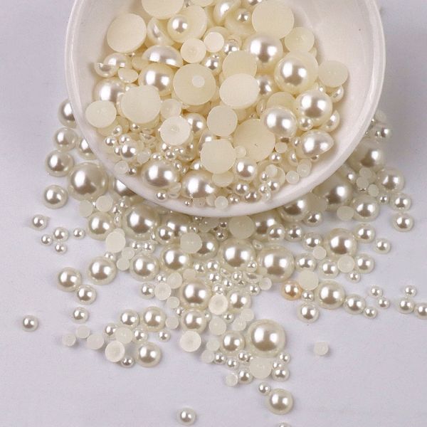 12-1000pcs/lot 15 sizes half round abs imitation pearl beads white ivory beads for diy scrapbook nail decoration craft making
12-1000pcs/lot 15 sizes half round abs imitation pearl beads white ivory beads for diy scrapbook nail decoration craft making