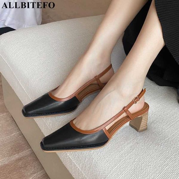 allbitefo square toe real genuine leather thick heel fashion summer women sandals women heels shoes high heel shoes sandalias 210611, Black
allbitefo square toe real genuine leather thick heel fashion summer women sandals women heels shoes high heel shoes sandalias 210611, Black