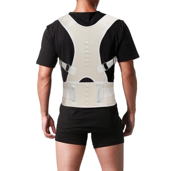 1 pc adjustable magnetic posture back support corrector band belt brace shoulder lumbar strap pain relief equipments, Black;blue
1 pc adjustable magnetic posture back support corrector band belt brace shoulder lumbar strap pain relief equipments, Black;blue