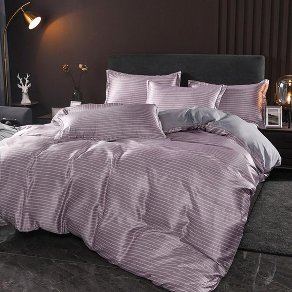 bedding sets luxury 3/4pcs mulberry silk set stripe duvet cover quilt flat sheet pillowcases twin full king
bedding sets luxury 3/4pcs mulberry silk set stripe duvet cover quilt flat sheet pillowcases twin full king