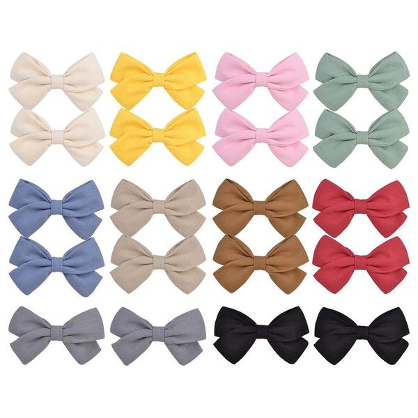 girl children hair bow boutique all inclusive cloth baby hairpin pure color cotton and hemp bow kids hairpin hair accessories, Slivery;white
girl children hair bow boutique all inclusive cloth baby hairpin pure color cotton and hemp bow kids hairpin hair accessories, Slivery;white