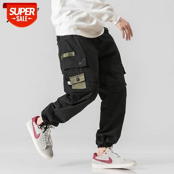 new autumn multi-pocket fashionable brand cargo pants style elastic waist men trousers casual safari style streetwear #rl6n, Black
new autumn multi-pocket fashionable brand cargo pants style elastic waist men trousers casual safari style streetwear #rl6n, Black