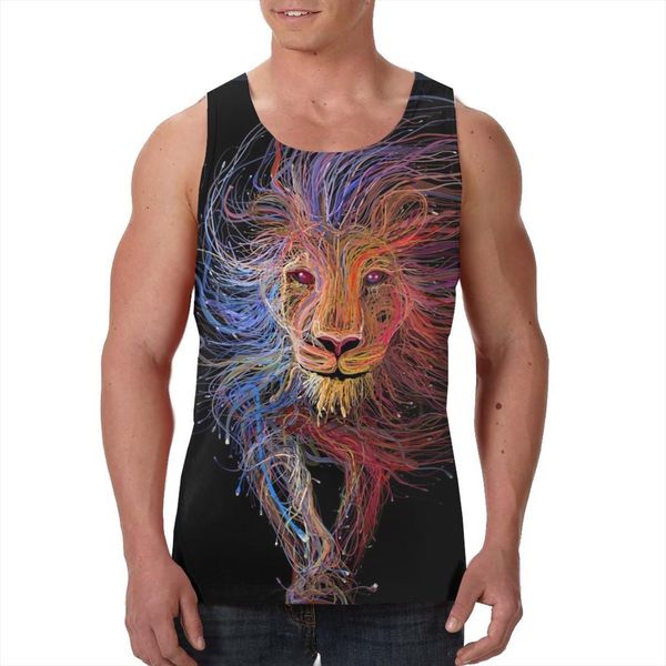 lion head tank men bodybuilding singlet gyms sleeveless shirt blank fitness clothing sportwear muscle vest, White;black
lion head tank men bodybuilding singlet gyms sleeveless shirt blank fitness clothing sportwear muscle vest, White;black