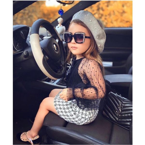 clothing sets 2pcs spring kids clothes sets, long sleeve round collar see-through mesh pullover +high waist half dress for girls, 1-6 years, White
clothing sets 2pcs spring kids clothes sets, long sleeve round collar see-through mesh pullover +high waist half dress for girls, 1-6 years, White