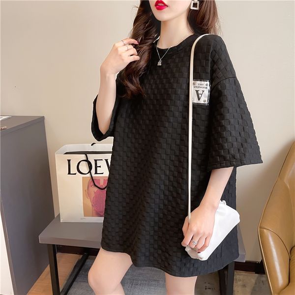 2021 mid-length loose short-sleeved spring and summer new college style 3d printed t-shirt ngag, White
2021 mid-length loose short-sleeved spring and summer new college style 3d printed t-shirt ngag, White