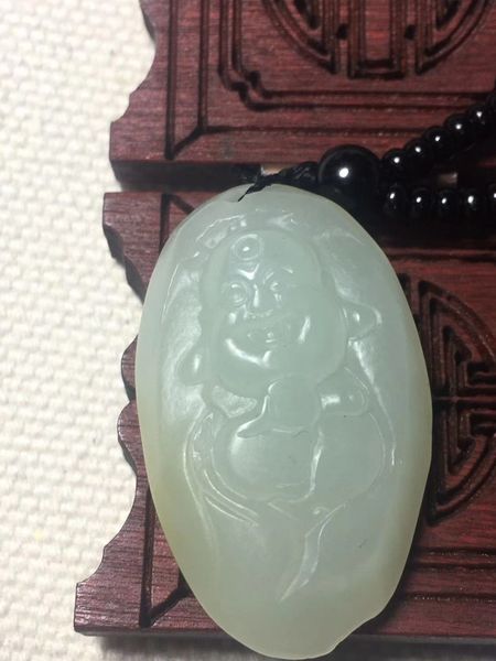 real hetian jade handcarved buddha jade pendant necklace unique jadeite jade necklace women men jewelry, Red;blue
real hetian jade handcarved buddha jade pendant necklace unique jadeite jade necklace women men jewelry, Red;blue