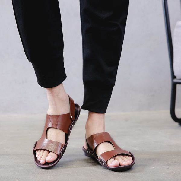 summer men sandals quality patent leather shoes male comfortable slip-on slippers beach brown sandal zapatillas hombre, Red;white
summer men sandals quality patent leather shoes male comfortable slip-on slippers beach brown sandal zapatillas hombre, Red;white