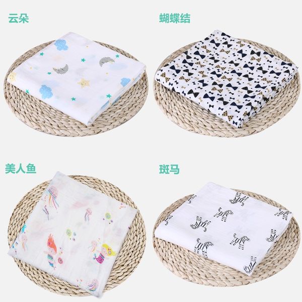 muslin baby blanket cotton newborn swaddles bath gauze infant wrap kids sleepsack stroller cover play mat 78 designs 50pcs 234 s2
muslin baby blanket cotton newborn swaddles bath gauze infant wrap kids sleepsack stroller cover play mat 78 designs 50pcs 234 s2