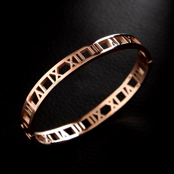 2021 trend luxury brand roman numerals bangle men silver women wrist bracelet letter, Black
2021 trend luxury brand roman numerals bangle men silver women wrist bracelet letter, Black
