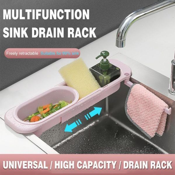 hooks & rails retractable kitchen sink shelf drain holder soap sponge towel rack storage leftovers basket organizer tools
hooks & rails retractable kitchen sink shelf drain holder soap sponge towel rack storage leftovers basket organizer tools