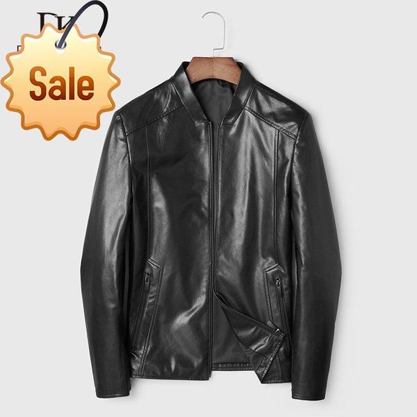 men's leather & faux men genuine jacket real sheepskin jackets casual short black stand collar pockets 2021 autumn for man 19c332
men's leather & faux men genuine jacket real sheepskin jackets casual short black stand collar pockets 2021 autumn for man 19c332