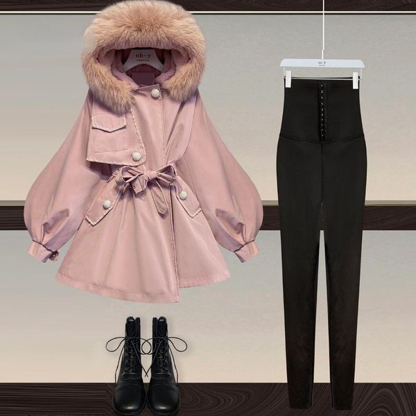 women's trench coats elegant fur collar parkas jackets women fashion hooded thicken warm korean padded coat casual cotton oversize jack, Tan;black
women's trench coats elegant fur collar parkas jackets women fashion hooded thicken warm korean padded coat casual cotton oversize jack, Tan;black