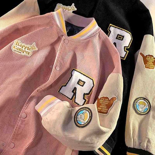 privathinker patchwork letter women baseball jacket corduroy fashion female bomber coat oversize streetwear harajuku button, Black;brown
privathinker patchwork letter women baseball jacket corduroy fashion female bomber coat oversize streetwear harajuku button, Black;brown