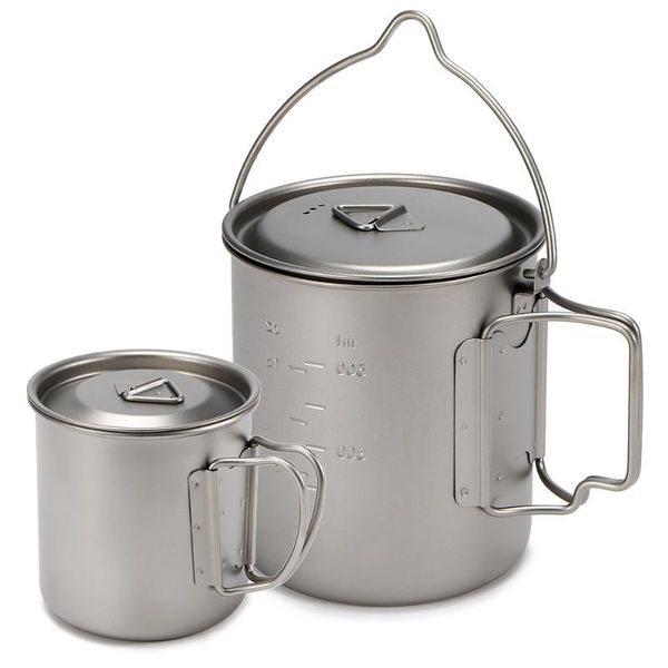 camp kitchen 450ml 750ml cup set ultralight titanium hanging pot outdoor portable water foldable handle high-quality
camp kitchen 450ml 750ml cup set ultralight titanium hanging pot outdoor portable water foldable handle high-quality