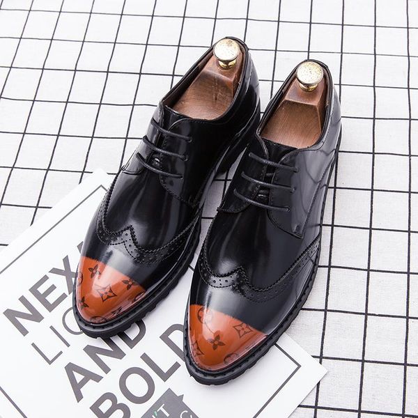 dress shoes cimim brand business party men luxury fashion comfortable patent leather italy bullock office casual, Black
dress shoes cimim brand business party men luxury fashion comfortable patent leather italy bullock office casual, Black
