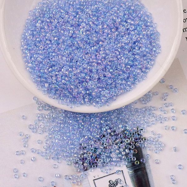 1680pcs/bag 1.5mm glass seed czech beads 15/0 small round spacer loose bead for diy jewelry making earrings bracelet accessories
1680pcs/bag 1.5mm glass seed czech beads 15/0 small round spacer loose bead for diy jewelry making earrings bracelet accessories