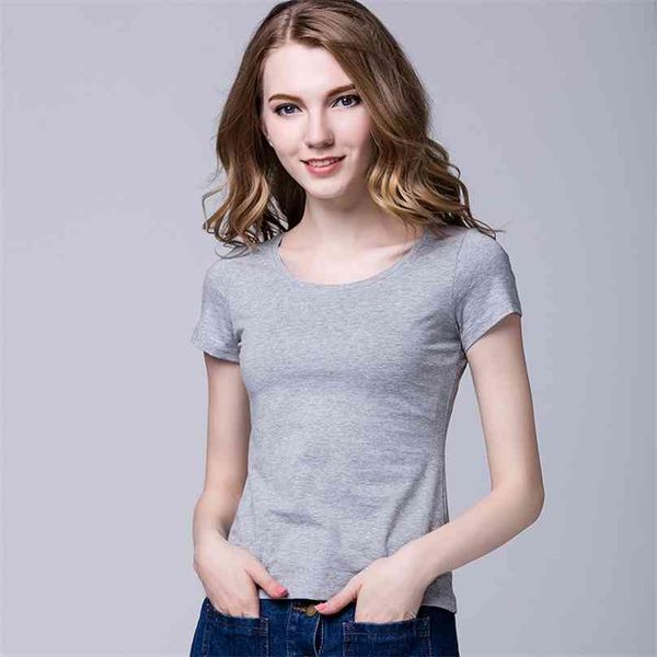 summer women 100% cotton short sleeve tshirts fashion ladies t-shirts 210720, White
summer women 100% cotton short sleeve tshirts fashion ladies t-shirts 210720, White