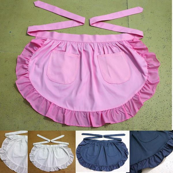 aprons white half waist bistro restaurant cotton ruffle apron women kitchen cooking avental de cozinha with pockets ba013
aprons white half waist bistro restaurant cotton ruffle apron women kitchen cooking avental de cozinha with pockets ba013
