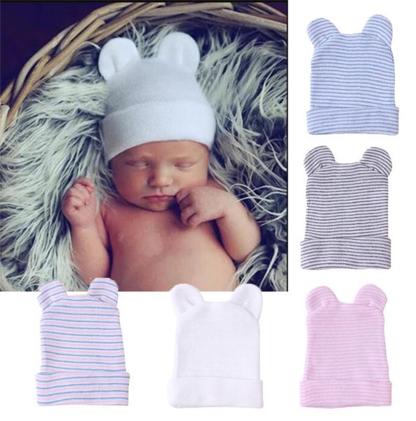 caps & hats european and american baby supplies born hat ears shape, Yellow