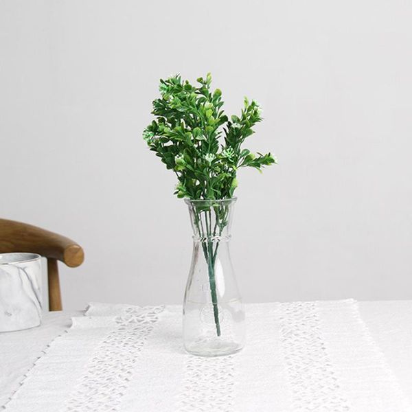 1 bunch of 7 forks artificial green plants plastic artificial flowers reusable fake plastic flower for living room decoration
1 bunch of 7 forks artificial green plants plastic artificial flowers reusable fake plastic flower for living room decoration