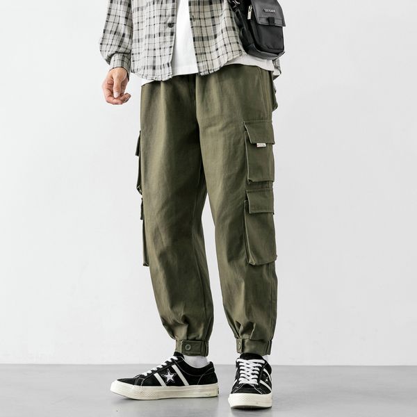 2021 new men's cotton joggers comfortable pant for casual cargo pants men streetwear loose man trouser trendy sweatpants 71hq, Black
2021 new men's cotton joggers comfortable pant for casual cargo pants men streetwear loose man trouser trendy sweatpants 71hq, Black
