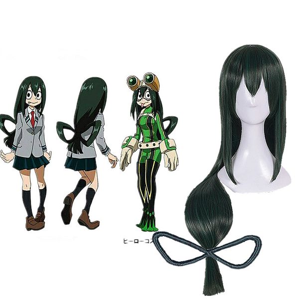 costume accessories my hero academia baku no hero asui tsuyu dark green long straight cosplay wigs synthetic hair women party wigs, Silver
costume accessories my hero academia baku no hero asui tsuyu dark green long straight cosplay wigs synthetic hair women party wigs, Silver