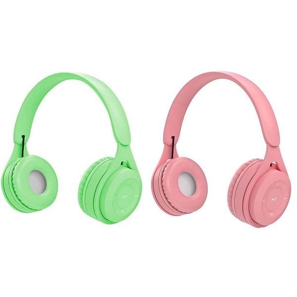 2x wireless bluetooth headset v5.0 bluetooth headset sports pc game mobile music new (pink&green)
2x wireless bluetooth headset v5.0 bluetooth headset sports pc game mobile music new (pink&green)
