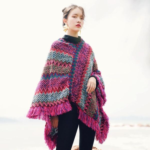 women's sweaters womail women blanket stripe splicing coat wrap cozy shawl scarf winter vintage long sweater dd2443, White;black
women's sweaters womail women blanket stripe splicing coat wrap cozy shawl scarf winter vintage long sweater dd2443, White;black