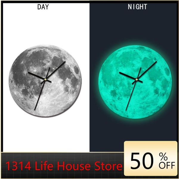 creative luminous wall clock 30cm night light moon earth planet clock luminous wall acrylic decorative stickers
creative luminous wall clock 30cm night light moon earth planet clock luminous wall acrylic decorative stickers