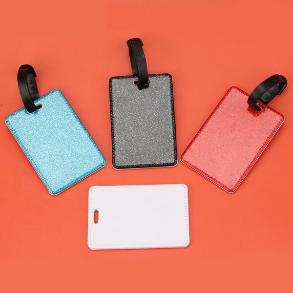 30pcs bag parts sublimation diy white blank pu sequins luggage tag, Black
30pcs bag parts sublimation diy white blank pu sequins luggage tag, Black