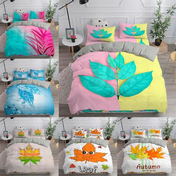 bedding sets leaves duvet covers set 3d printing fashion bedclothes single bed comforter cover with pillowcase for boys girls
bedding sets leaves duvet covers set 3d printing fashion bedclothes single bed comforter cover with pillowcase for boys girls