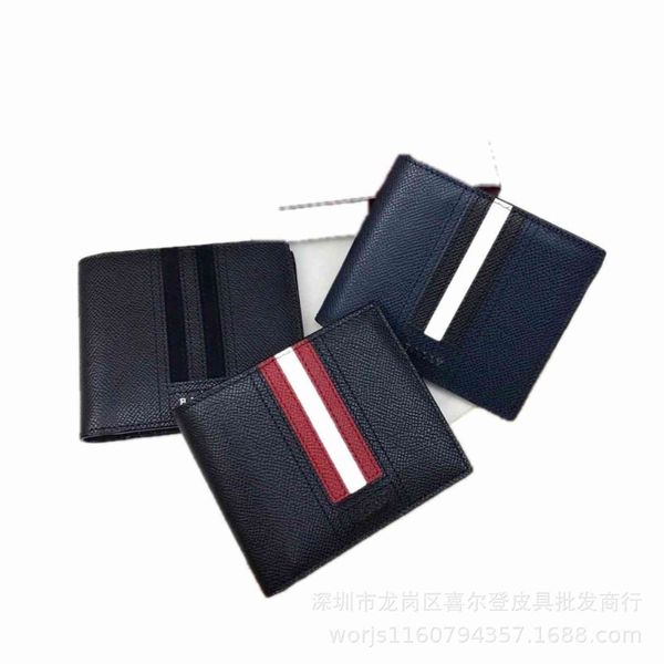 swiss original b bajia classic black and white stripe palm calf leather men's short wallet trasai, Red;black
swiss original b bajia classic black and white stripe palm calf leather men's short wallet trasai, Red;black