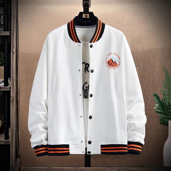 men's jackets 2021 arrival brand patchwork single breasted appliques bomber jacket men embroidery fashion baseball uniform casual coat, Black;brown
men's jackets 2021 arrival brand patchwork single breasted appliques bomber jacket men embroidery fashion baseball uniform casual coat, Black;brown