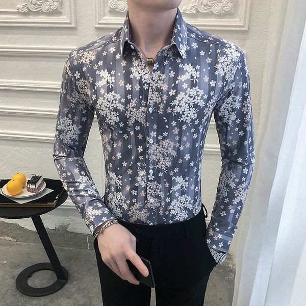 2021 floral autumn shirts chemise homme manga long fine casual fit dressed shirt streetwear social male clothes g814, White;black
2021 floral autumn shirts chemise homme manga long fine casual fit dressed shirt streetwear social male clothes g814, White;black