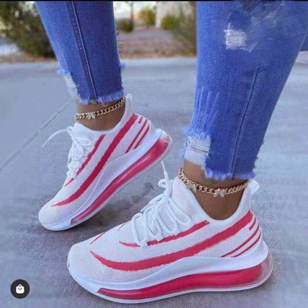 Casual shoes Women's sales 2021 new sports Y1ND, Red